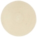 Lauamatid 4 Tk, Naturaalne, 38 cm Ümmargune, Puuvill