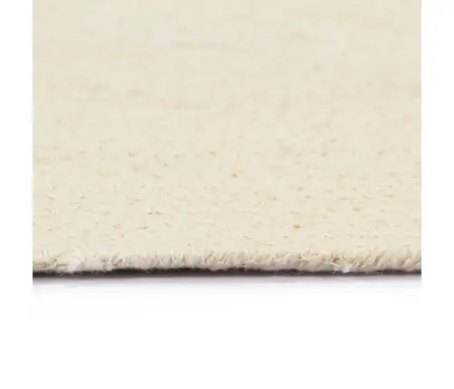 Stalo Kilimėliai, 4 Vnt., Natūralūs, 38cm Medvilnė, Apvalūs