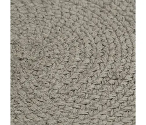 Stalo Kilimėliai, 4 Vnt., Pilki, 38cm Medvilnė, Apvalūs