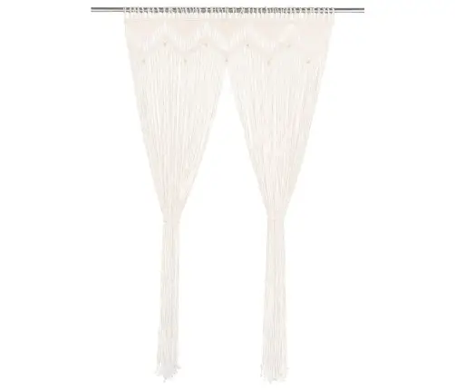 Aizkars Mezglošanas Tehnikā, 140X240 Cm, Kokvilna Vidaxl