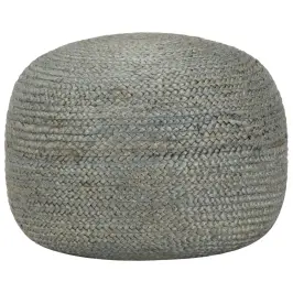 Pufas, Alyvuogių Žalios Sp., 45X30cm Džiutas, Rankų Darbo