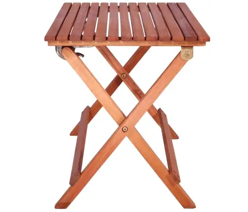 3-Daļīgs Bērnu Bistro Mēbeļu Komplekts, Masīvs Eikalipta Koks Vidaxl