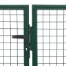 Aiavärav, Terasest, 350 X 75 cm Roheline