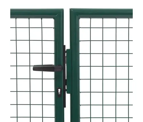 Sodo Vartai, Plieniniai, 350X100 cm Žali