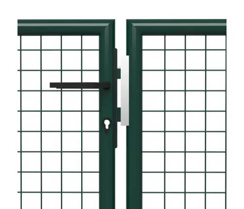 Sodo Vartai, Plieniniai, 400X150 cm Žali