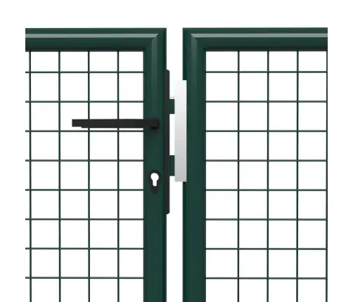 Dārza Vārti, Zaļi, 500X150 Cm, Tērauds Vidaxl