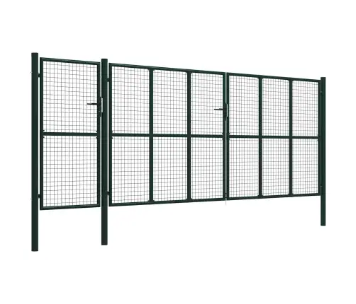 Žoga Vārti Ar Slēdzeni Zaļa 175 Cm Tērauds Vidaxl