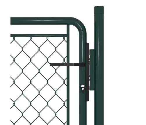 Dārza Vārti, Zaļi, 100X100 Cm, Tērauds Vidaxl