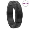 Žoga Sasaistes Stieple, 250 M, 1,4/2 Mm, Antracītpelēks Tērauds Vidaxl