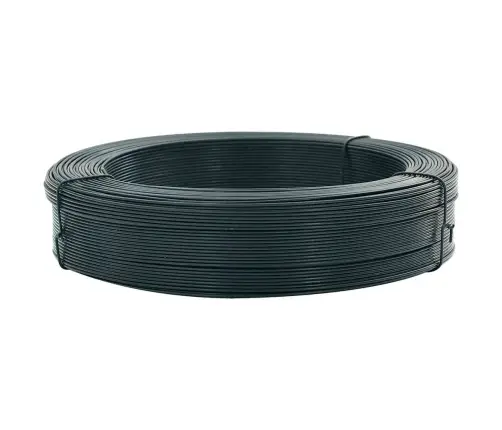 Žoga Sasaistes Stieple, 250 M, 2,3/3,8 Mm, Melni Zaļš Tērauds Vidaxl