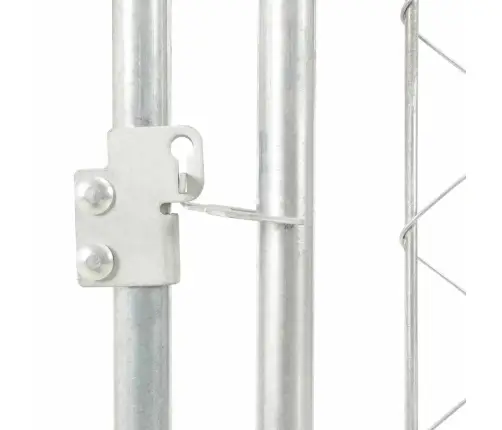 Suņu Voljērs Ar Jumtu, 100X100X125 Cm Vidaxl