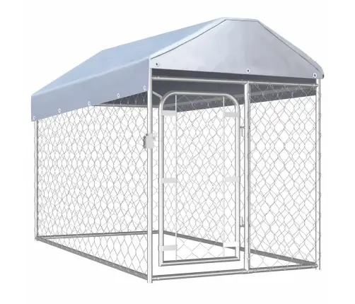 Katusega Koeraaed, 200 X 100 X 125 Cm