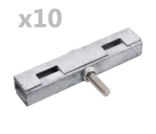 Aia U-Mati Ühendus, 10 Komplekti, Hõbedane