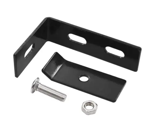 Sienas Stūra Savienotāji, 10 Komplekti, Antracītpelēki Vidaxl