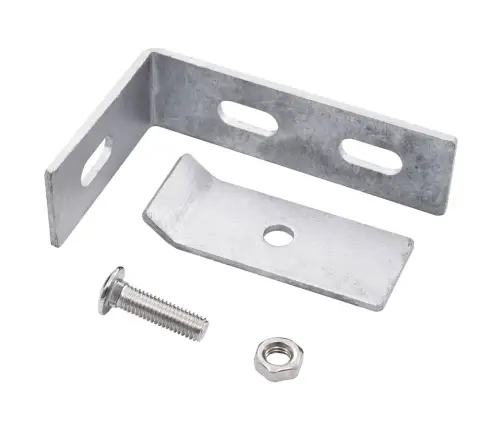 Kampinės Sienos Jungtys, 10 Rinkinių, Sidabrinės Spalvos