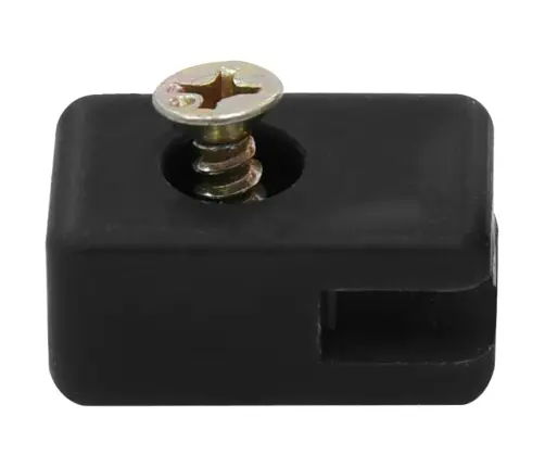 Dārza Žoga Stieples Turētāji Ar Skrūvēm, 100 Komplekti, Pelēki Vidaxl