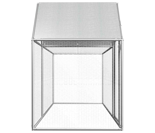 Vistu Būris, 3X1X1,5 M, Cinkots Tērauds Vidaxl