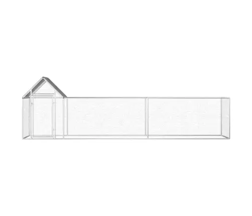 Vistu Būris, 5X1X1,5 M, Cinkots Tērauds Vidaxl