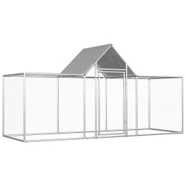 Vistu Būris, 3X1X1,5 M, Cinkots Tērauds Vidaxl