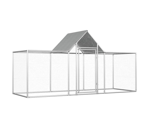 Vistu Būris, 3X1X1,5 M, Cinkots Tērauds Vidaxl