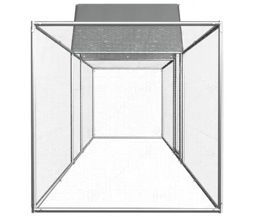 Voljeras Viščiukams, 5X1X1,5M, Galvanizuotas Plienas