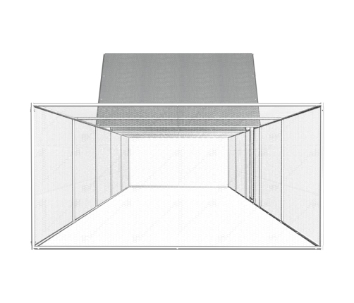 Voljeras Viščiukams, 10X2X2M, Galvanizuotas Plienas