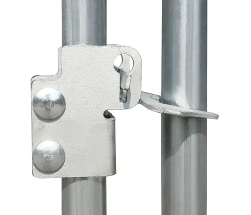 Vistu Būris, 10X2X2 M, Cinkots Tērauds Vidaxl