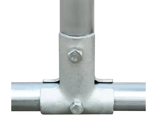 Vistu Būris, 10X2X2 M, Cinkots Tērauds Vidaxl