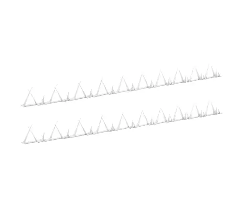 Sētas Dzelkšņi, 2 Gab., 1 M, Tērauds Vidaxl