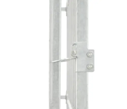 Suņu Voljērs Ar Jumtu, 450X150X200 Cm Vidaxl