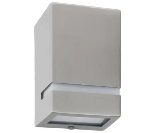 Āra Sienas Lampas, 2 Gab., 35 W, Melnas, Taisnstūra Forma Vidaxl