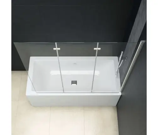 Volditav Dušinurk Kolme Paneeliga, Esg, 130 X 138 Cm