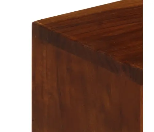 Tv Skapītis Ar 3 Atvilktnēm, 110X35X50 Cm, Akācijas Masīvkoks Vidaxl