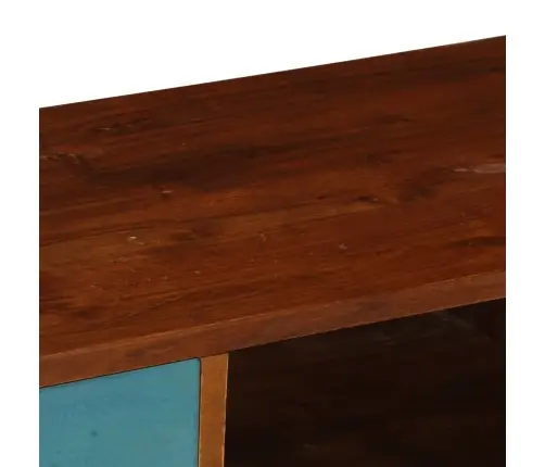 Tv Skapītis Ar 3 Atvilktnēm, 110X35X50 Cm, Akācijas Masīvkoks Vidaxl