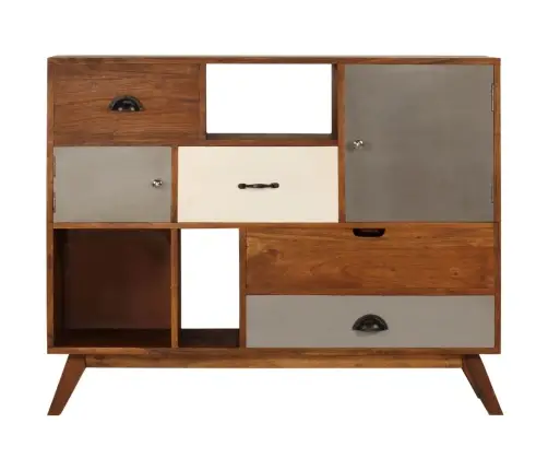 Šoninė Spintelė, 115X35X86cm Akacijos Medienos Masyvas