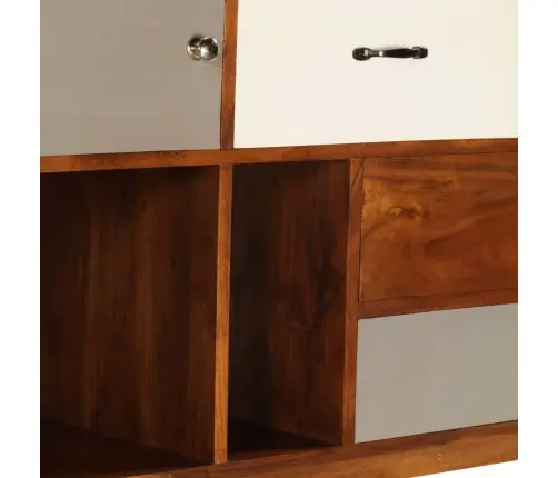 Šoninė Spintelė, 115X35X86cm Akacijos Medienos Masyvas