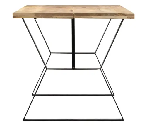 Virtuves Galds, 140X80X76 Cm, Mango Masīvkoks Vidaxl