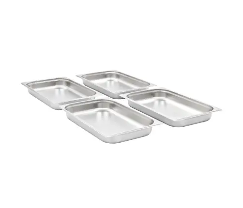 Toiduplaadid 4 Tk, Gn 1/1 65 Mm, Roostevaba Teras