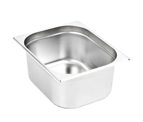 Gastronorm Trauki, 2 Gab., Gn 1/2, 150 Mm, Nerūsējošs Tērauds Vidaxl