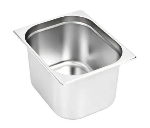 Gastronorm Trauki, 2 Gab., Gn 1/2, 200 Mm, Nerūsējošs Tērauds Vidaxl