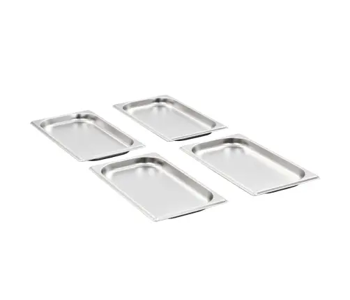 Toiduplaadid 12 Tk, Gn 1/3 20 Mm, Roostevaba Teras