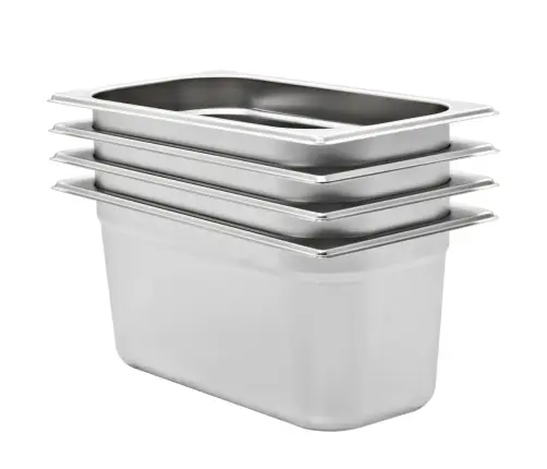 Gastronorm Indai, 4 Vnt., Nerūdijantis Plienas