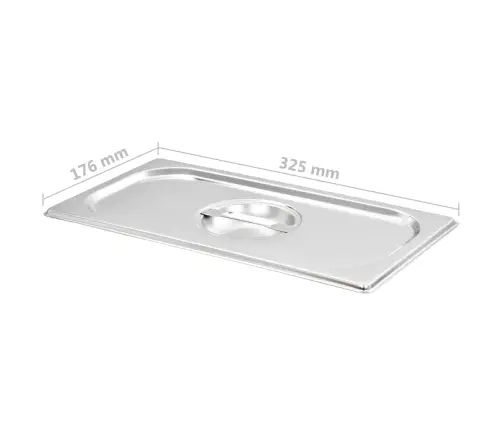 Gn 1/3 Pannu Vāki, 4 Gab., Nerūsējošs Tērauds