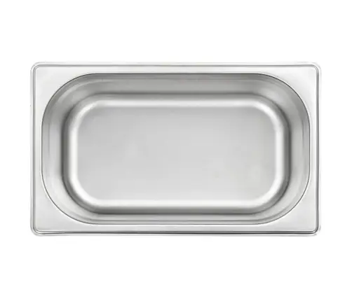 Gastronorm Trauki, 8 Gab., Gn 1/4, 100 Mm, Nerūsējošs Tērauds Vidaxl
