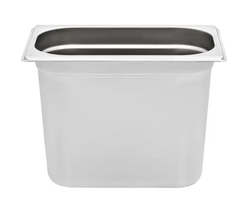 Gastronorm Trauki, 4 Gab., Gn 1/4, 200 Mm, Nerūsējošs Tērauds  Vidaxl