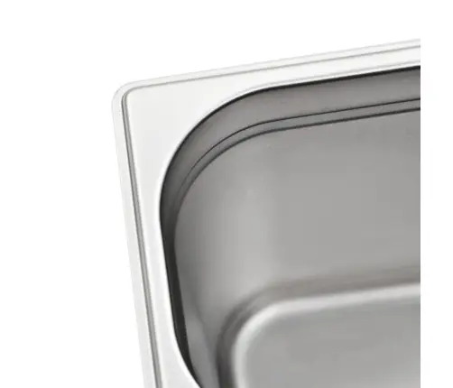 Gastronorm Trauki, 4 Gab., Gn 1/4, 200 Mm, Nerūsējošs Tērauds  Vidaxl