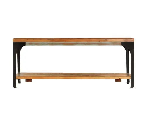 Kafijas Galdiņš Ar Plauktu, 100X60X35 Cm, Pārstrādāts Masīvkoks Vidaxl Kafijas Galdiņš Ar Plauktu, 100X60X35 Cm, Pārstrādāts Masīvkoks Vidaxl