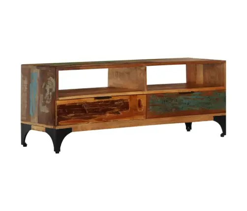 Tv Skapītis, 118X35X45 Cm, Pārstrādāts Masīvkoks Vidaxl