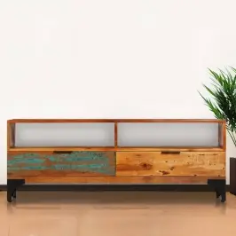 Telerikapp, 118 X 35 X 45 cm Toekas Taaskasutatud Puit