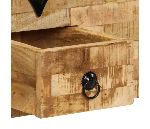 Kafijas Galdiņš, 80X40X35 Cm, Mango Masīvkoks Vidaxl